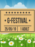 G-Festival 2019, Saturday 25th, Adult Ticket