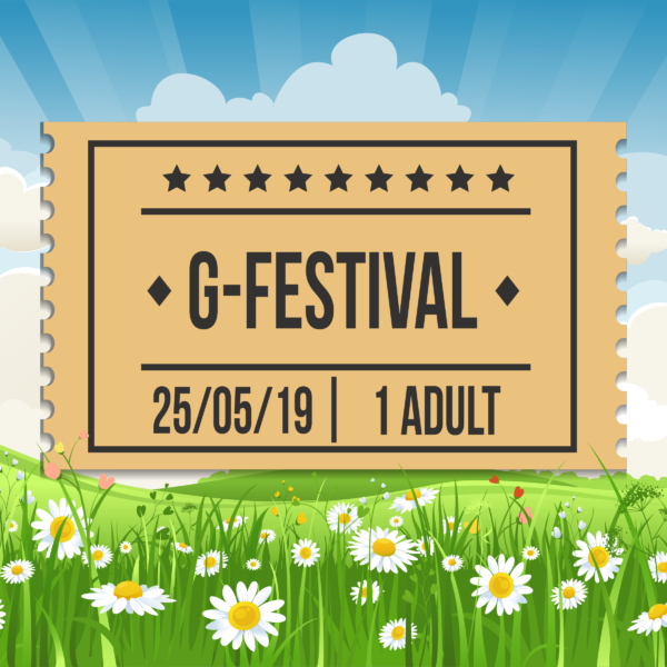 G-Festival 2019, Saturday 25th, Adult Ticket