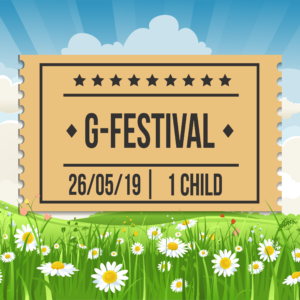 G-Festival 2019, Sunday 26th May, Child Ticket